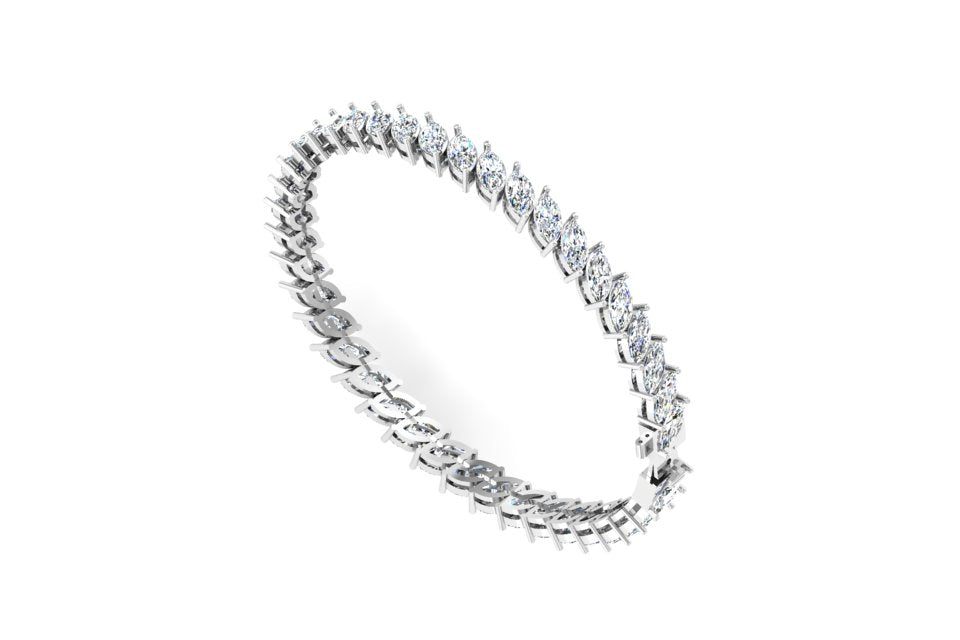 Marquise Tennis Bracelet