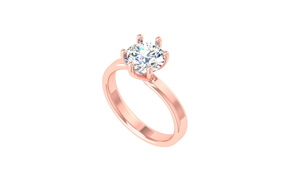 Celeste Solitaire Ring
