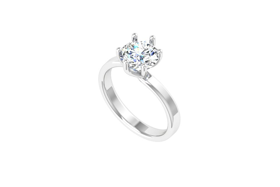 Celeste Solitaire Ring