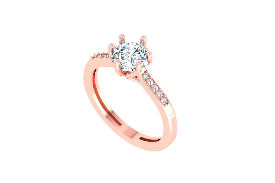 Celeste Radiant Pavé Ring