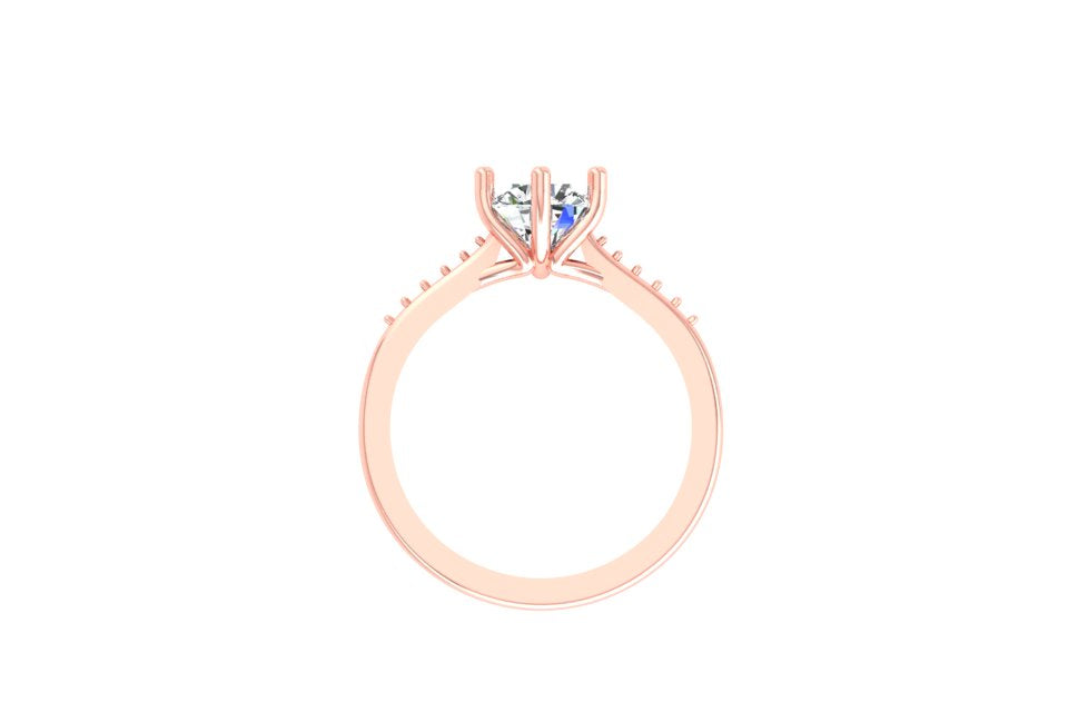 Celeste Radiant Pavé Ring