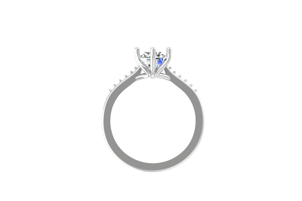Celeste Radiant Pavé Ring