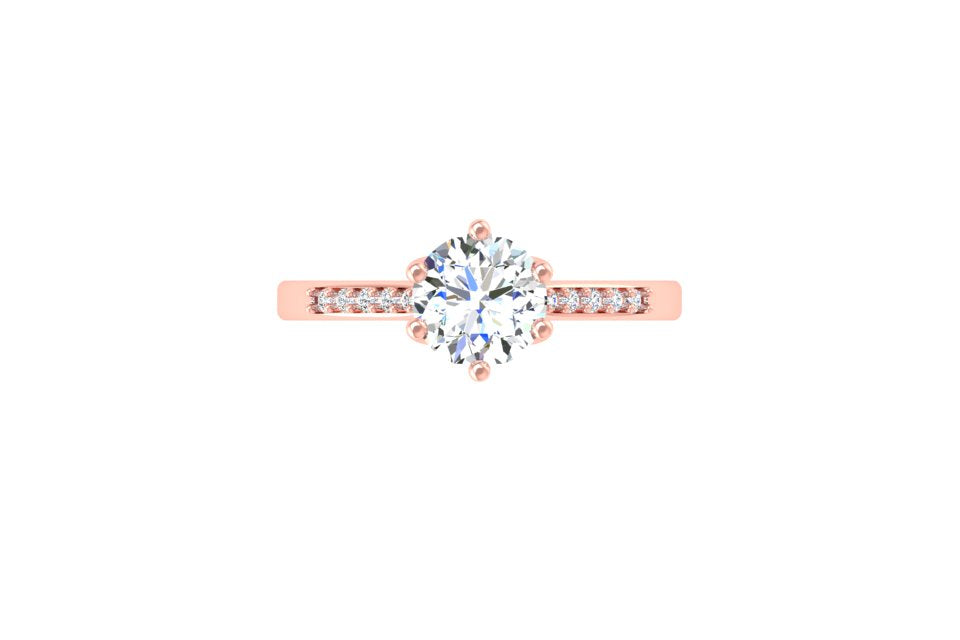 Celeste Radiant Pavé Ring