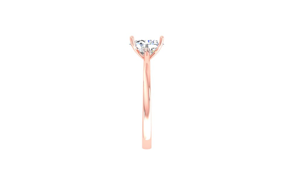 Radiant Oval Solitaire Ring