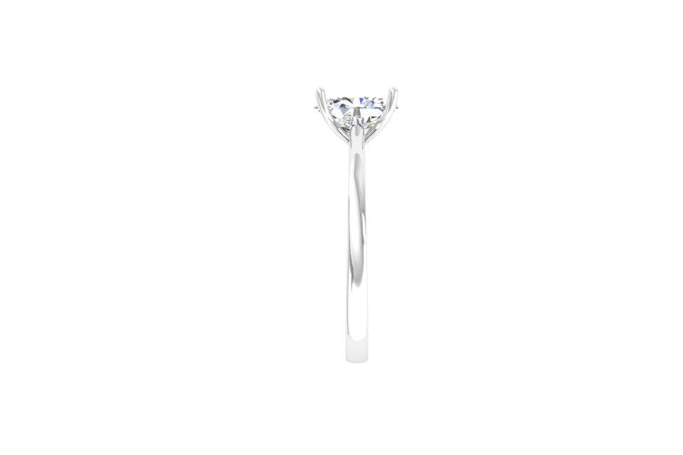 Radiant Oval Solitaire Ring