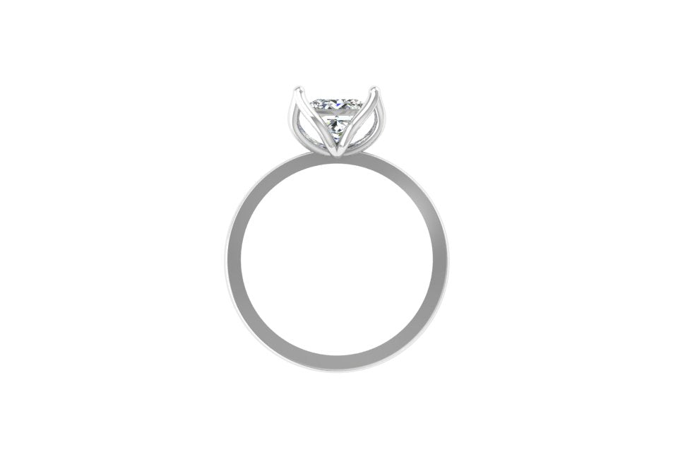 Blossom Princess Solitaire Ring