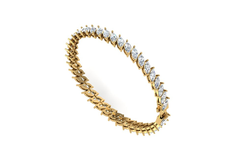 Marquise Tennis Bracelet
