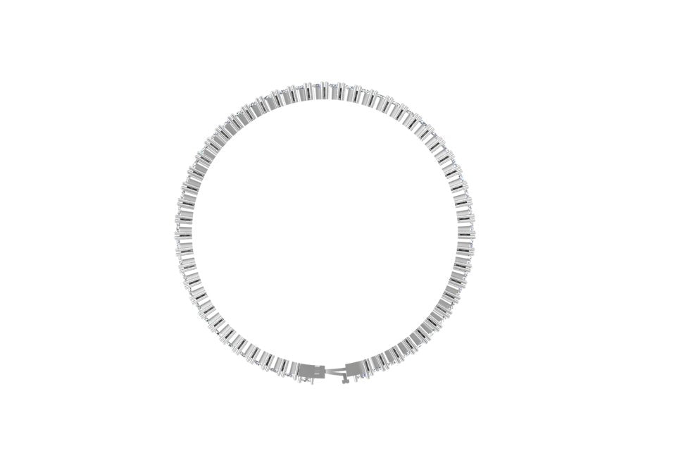 Classic tennis bracelet