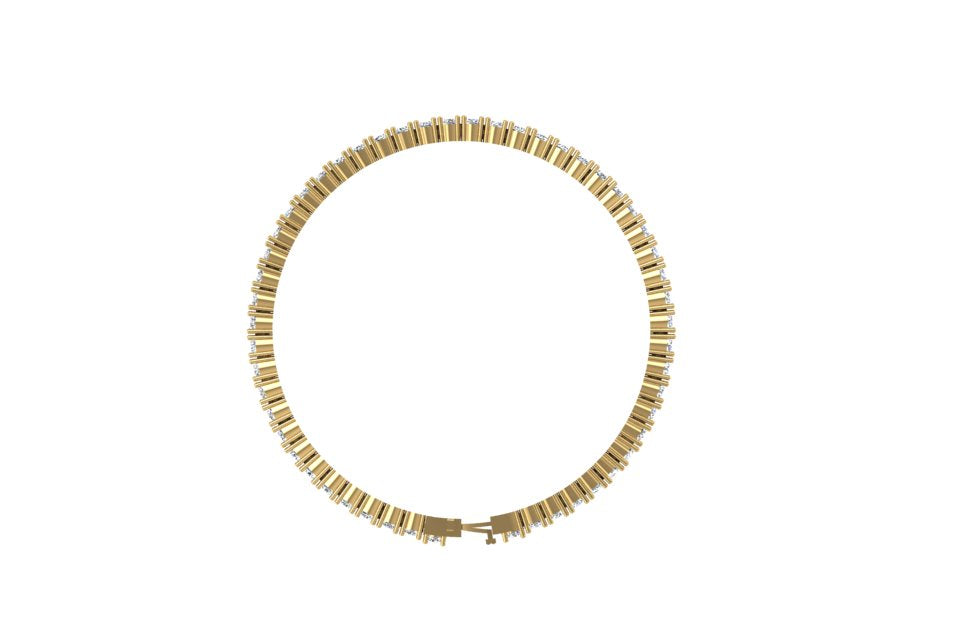 Classic tennis bracelet