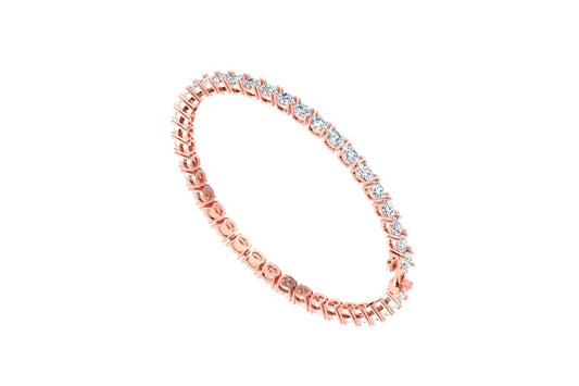 Oval Diamond tennis bracelet