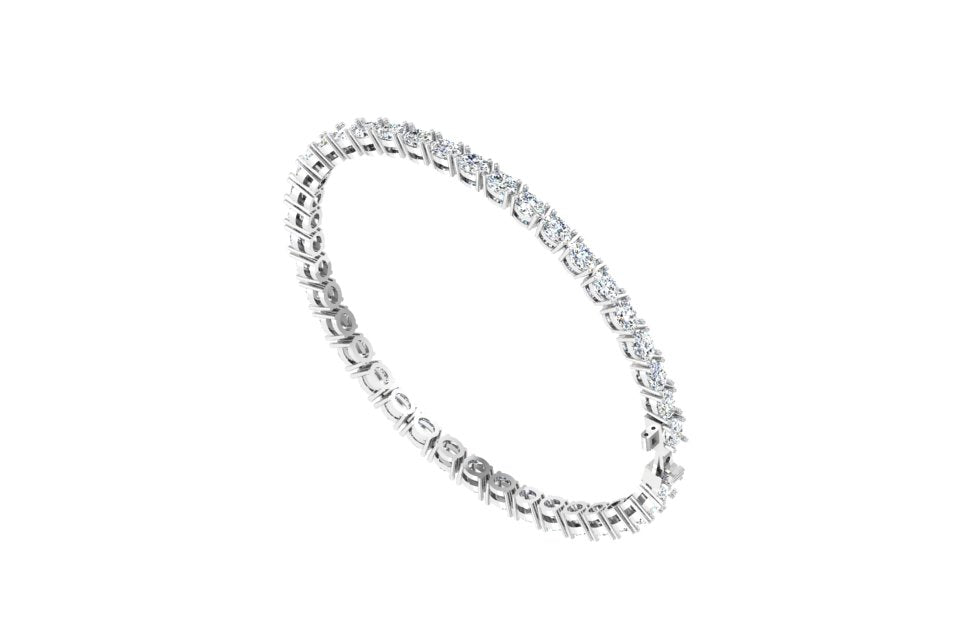 Oval Diamond tennis bracelet
