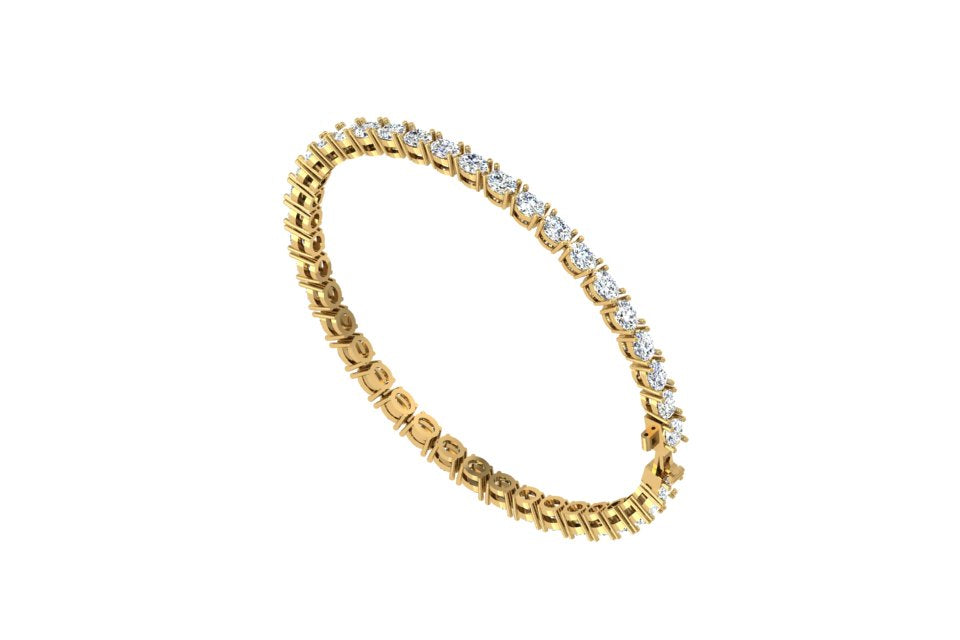 Oval Diamond tennis bracelet