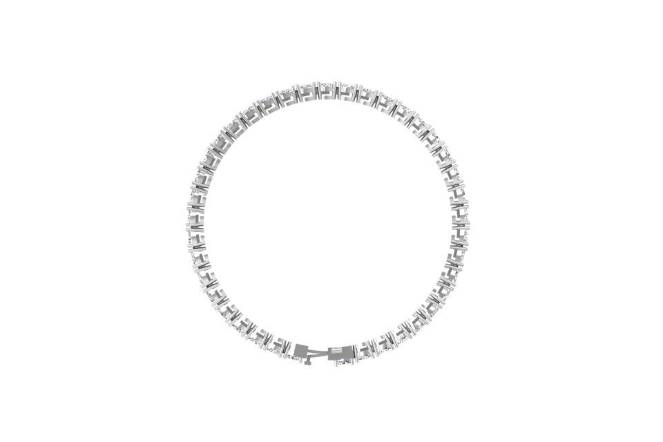 Oval Diamond tennis bracelet