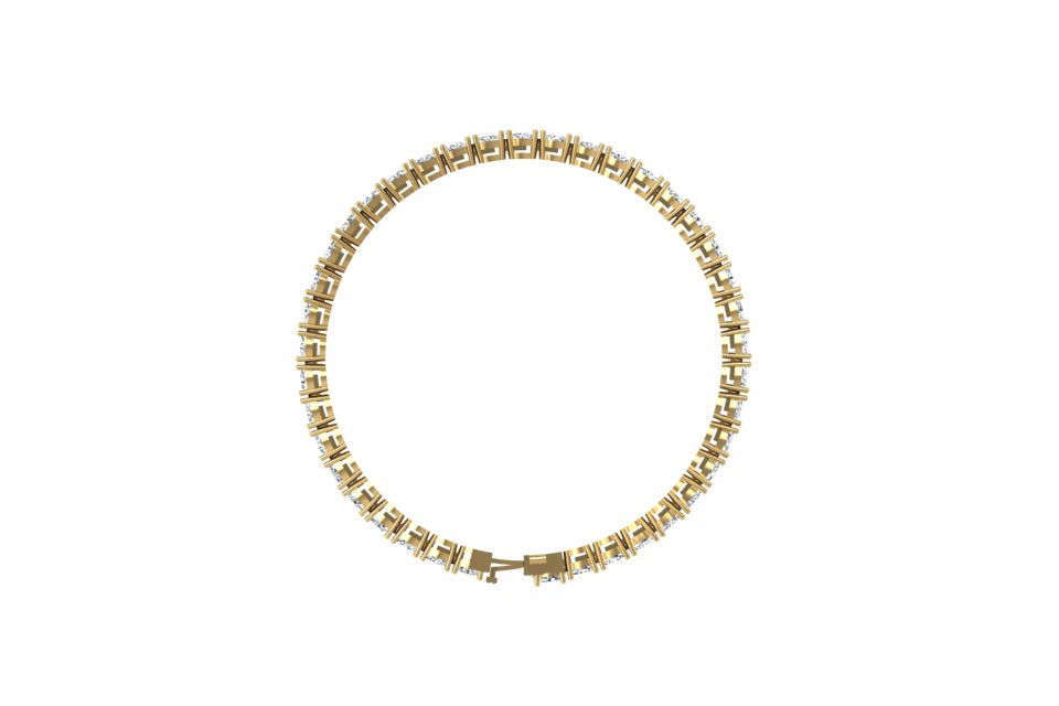 Oval Diamond tennis bracelet