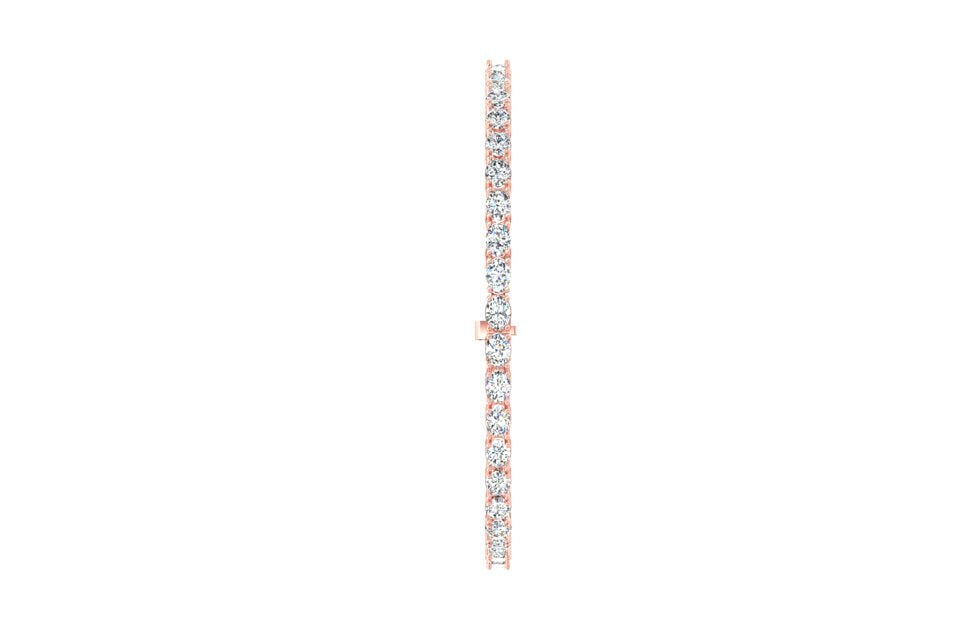 Oval Diamond tennis bracelet