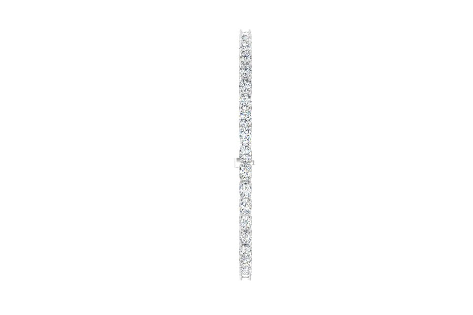 Oval Diamond tennis bracelet