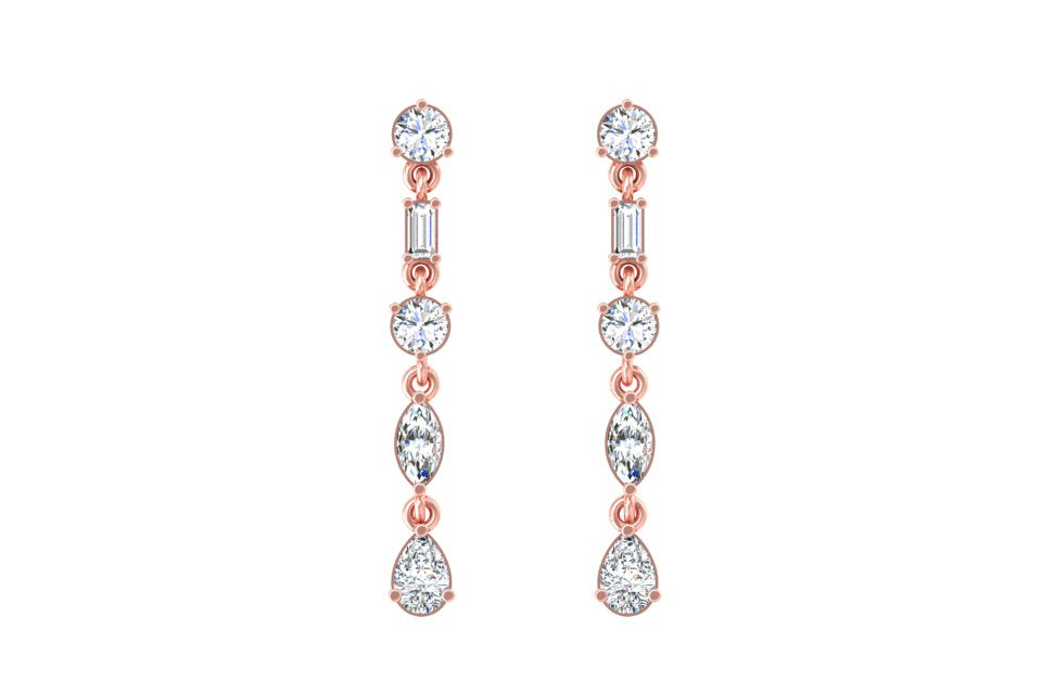Elysian Cascade Earrings