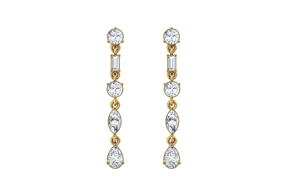 Elysian Cascade Earrings