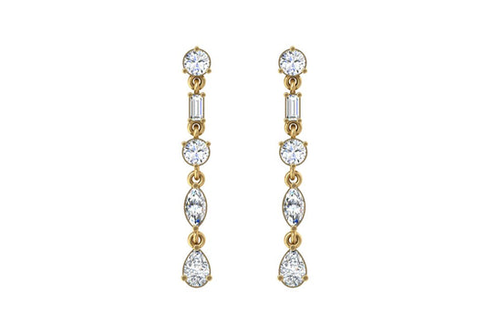 Elysian Cascade Earrings