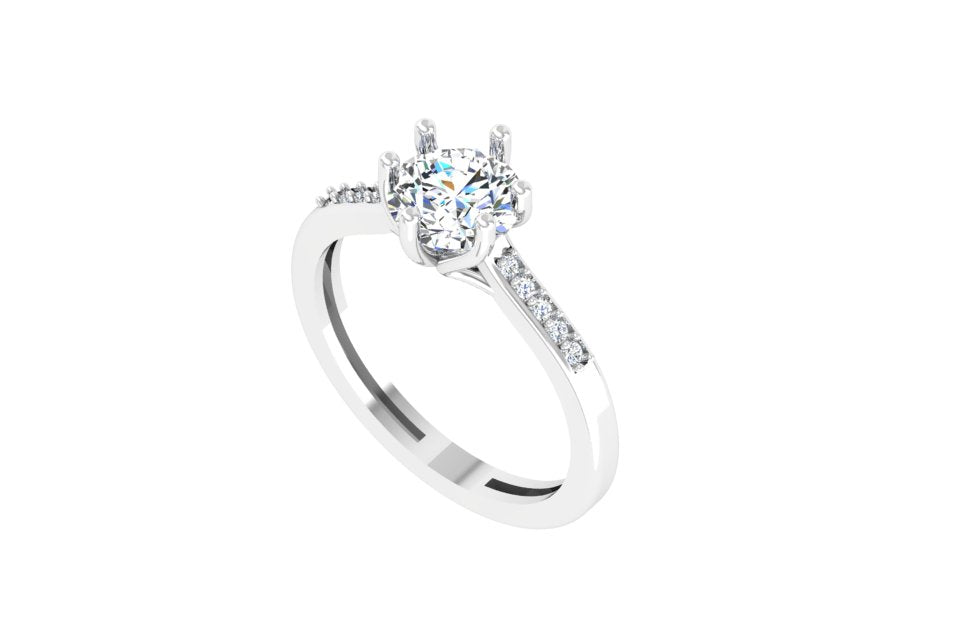 Celeste Radiant Pavé Ring