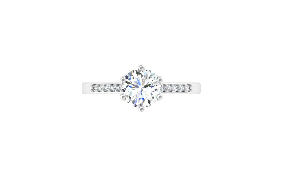 Celeste Radiant Pavé Ring