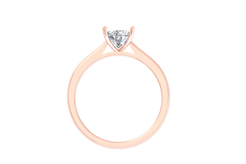 Radiant Oval Solitaire Ring