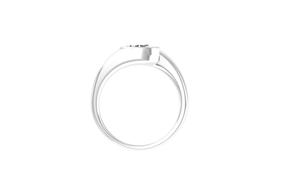 Enchanted Oval Solitaire Ring