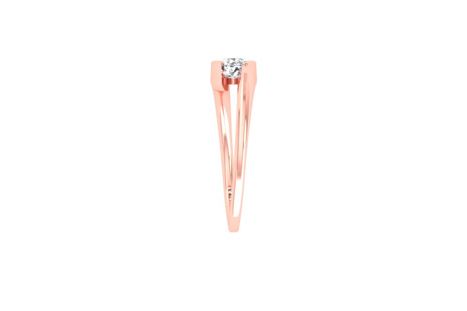 Enchanted Oval Solitaire Ring