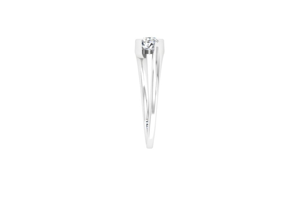Enchanted Oval Solitaire Ring